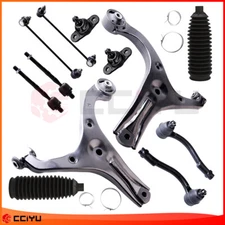 12x Control Arm Tie Rod End  Sway Bar Suspension For 2006-2011 Hyundai Accent