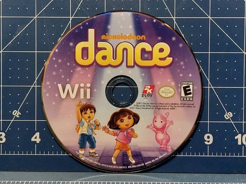 Nickelodeon Dance (Nintendo Wii, 2011) Pre-Owned *DISC ONLY #Dora The Explorer - Picture 4 of 4