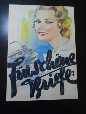 GEHA-WERKE - FABRIKEN FUR BUROBEDARF - HANNOVER -  BROCHURE - PROGRAMME