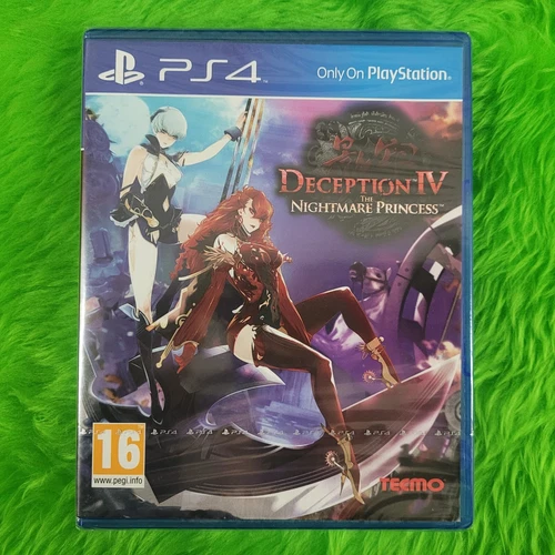 ps4 DECEPTION IV 4 The Nightmare Princess NEW & Sealed REGION FREE PAL UK PS5