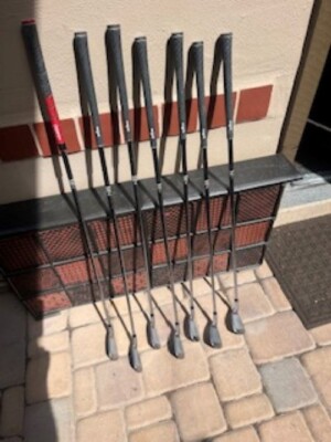 XXIO X Black Iron Set 5-AW (2020) Steel Shafts  Very Good Condition