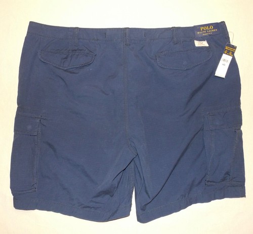 Men's Polo Ralph Lauren Classic Fit 9" Cargo Shorts Navy Blue 48B NWT - Picture 4 of 5
