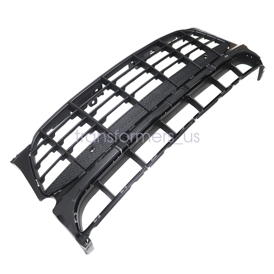 Black Front Bumper Grill Grille 95B807683H1E0 Fit Porsche Macan 2015 2016-2018 - Image 4 of 4