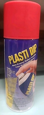 Plasti Dip Flat/Matte Red Multi-Purpose Rubber Coating 11 oz oz