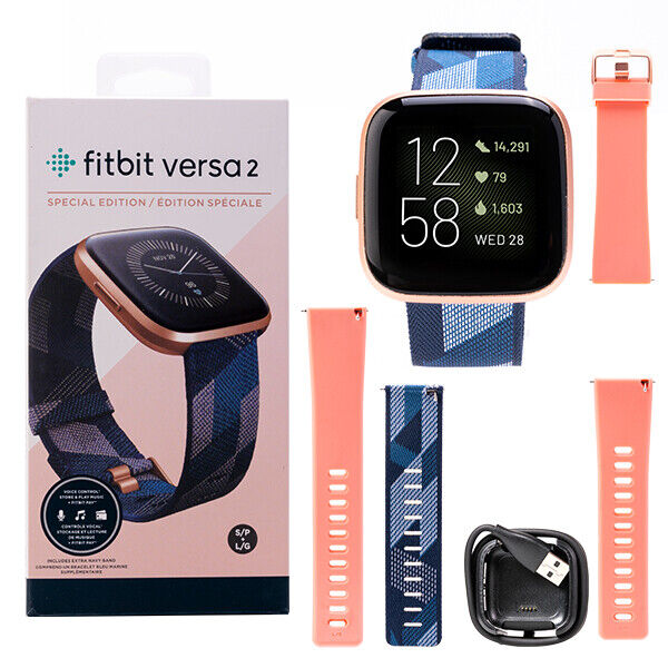 Fitbit Versa 2 Special Edition Alexa Built-in Health & Fitness 