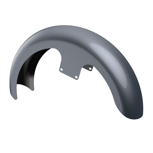 GAUNTLET GRAY METALLIC 21" Reveal Wrapper Hugger Front Fender For 09+ Harley - Bild 4 von 9