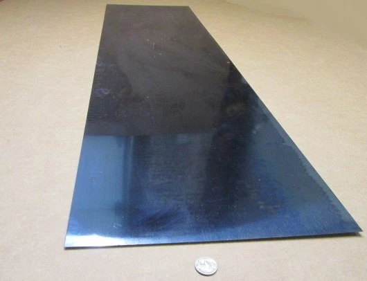 Cuña de acero con resorte templado azul duro 1095 .020" x 12" de ancho x 48" de largo Foto 3 de 4