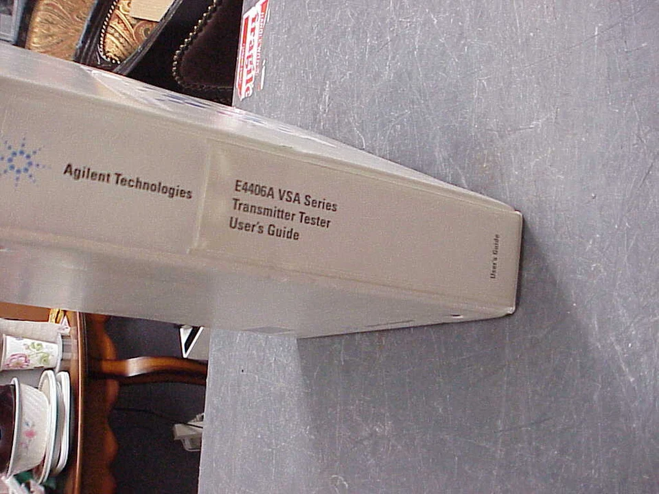 Agilent E4406A VSA SERIES USER GUIDE FOR TRANSMITTER TESTER MANUAL - Image 2 of 4