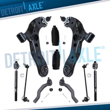 Front Lower Control Arm Ball Joints Tie Rods Sway Bars for 2006-2018 Toyota RAV4