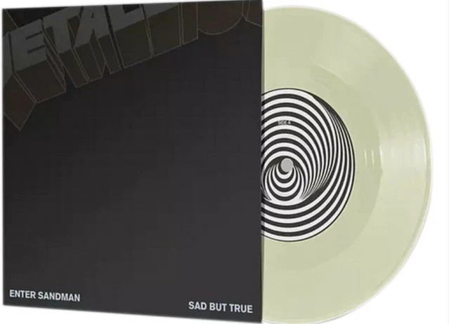 Metallica - Enter Sandman / Sad but True Glow in the Dark 7" Vinyl Single 12000 - Bild 2 von 2