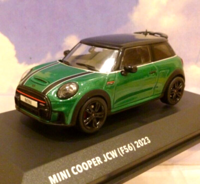 SOLIDO DIECAST 1/43 2023 JOHN COOPER WORKS MINI (F56) METALLIC GREEN S4315001
