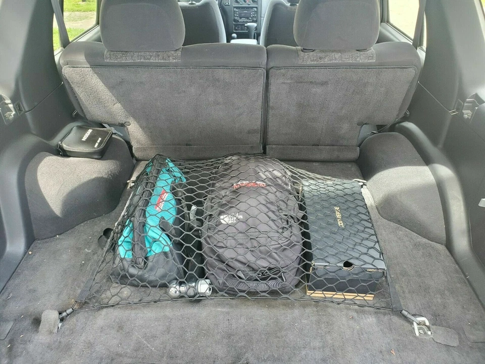 Red de carga estilo piso maletero trasero para INFINITI QX4 97-03 NISSAN PATHFINDER 96-04 Foto 2 de 3