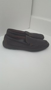 bison leather driving moccasins