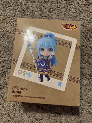 Kono Subarashii Sekai Ni Shukufuku 3 Konosuba Aqua Figure / Elcoco DForm+ USA