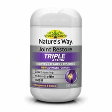 Nature's Way Joint Restore Triple Action 120s - Glucosamine, Chondroitin and MSM