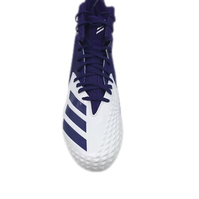 Adidas Freak X Carbon Football Cleats‎ Blue White Men’s Size 17 Adidas Freak X Carbon Mid Mens Football White Blue DB0569  main image 4