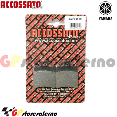 AGPA13OR ORGANIC PADS FRONT RECESSED YAMAHA 50 BWS 1999