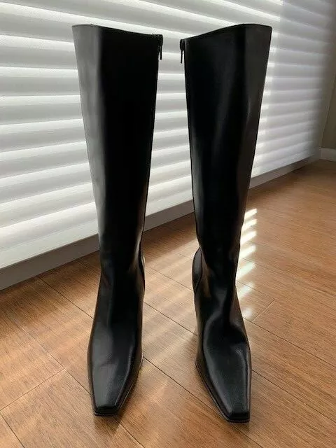 Ferragamo knee cheap high boots