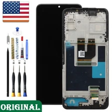 OEM LCD Display Touch Screen Digitizer Frame For T-Mobile Revvl 7 5G TMRV075G