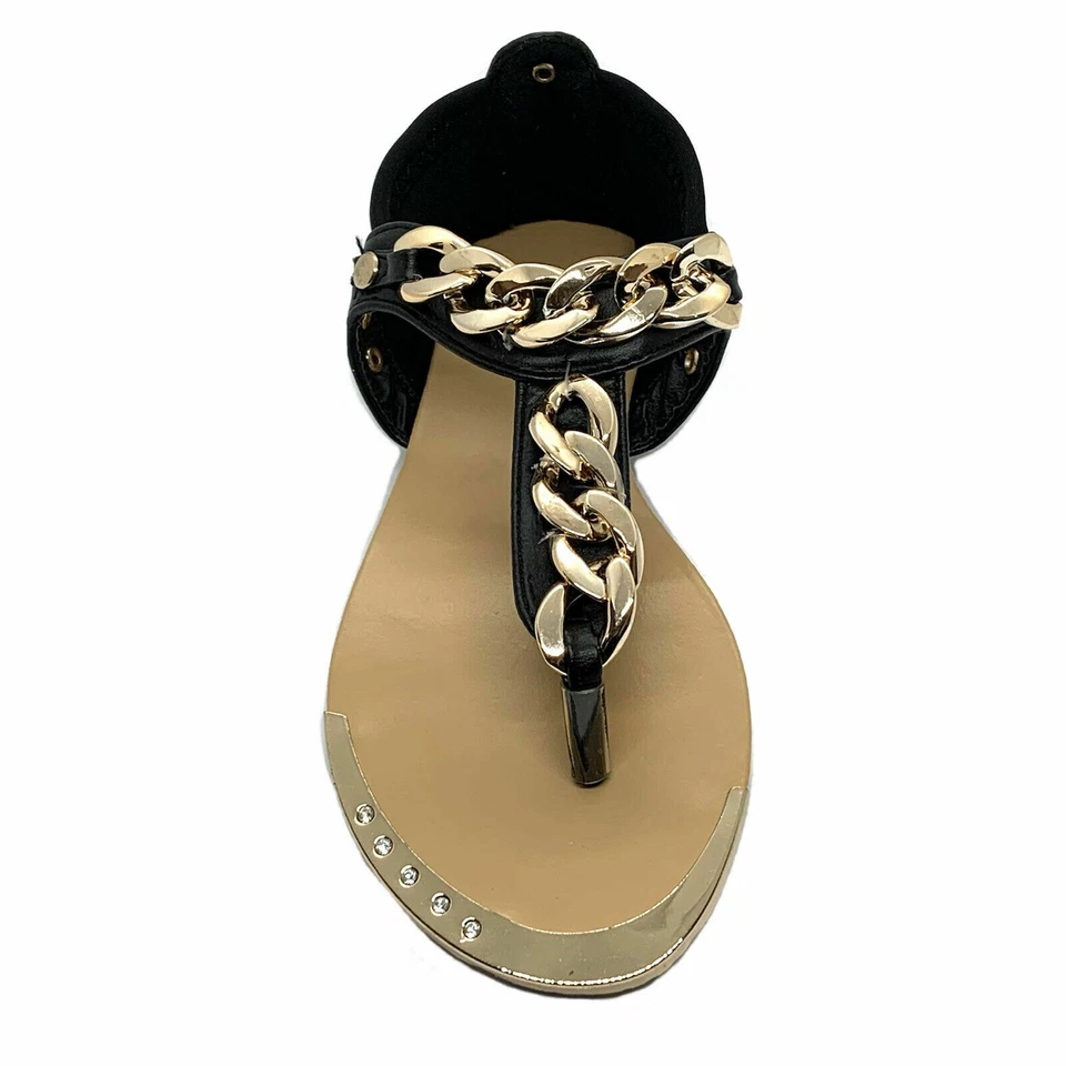 Lucky Top Hire-1K Niñas Negro Vestido Concurso Noche y Fiesta Sandalias Talla 13 Foto 2 de 4