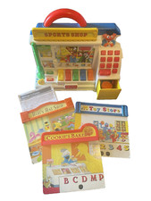 Ernie's Discovery Shops 1995 Fisher Price Sesame Street Electronic Learning RARE