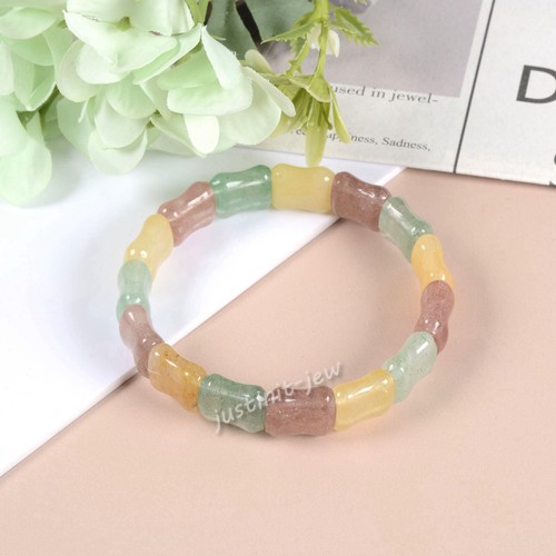 16mm bamboo bracelets gemstone beads DIY jewelry making bamboo bone shape bead - Picture 77 of 77