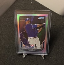 Nelson Cruz 2013 Bowman Chrome card 45 Texas Rangers refractor