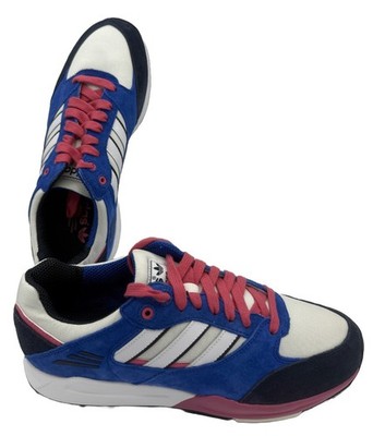 Adidas Sneaker Tech Super Frauen Women weiss blau pink Q23508 41 1/3 US 9 UK 7.5