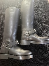 Burberry Stirrup Leather Knee-High Boots Wome...