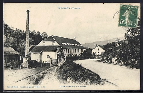 CPA Ventron /Vosges, Usine Germain au Daval