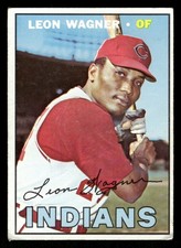 1967 Topps Baseball Card #360 Leon Wagner
