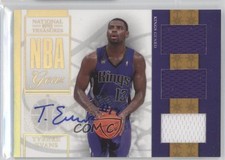 2009 Playoff National Treasures Trios Signatures 5/30 Tyreke Evans #7 Auto 2w4
