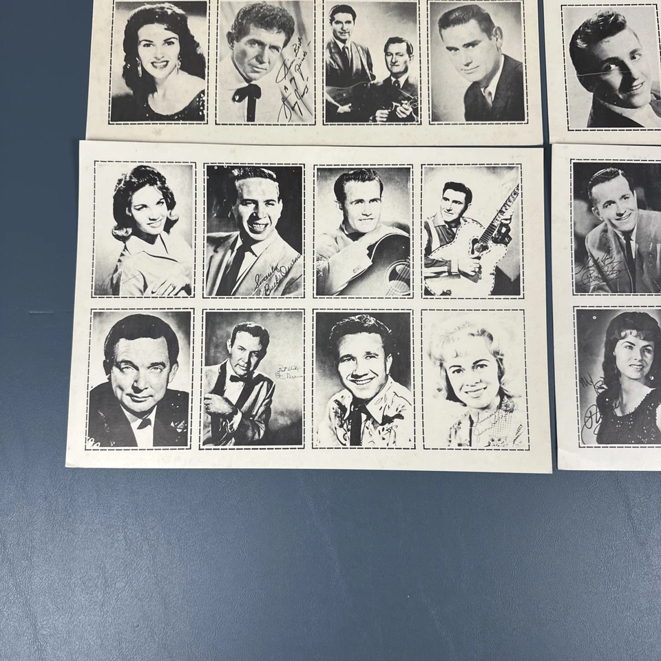 批量 6 张未切割 1968 年乡村综述杂志卡 — 第 2/4 张图片