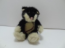 Boyds Bears Cats 6  Plush Black/White Archive Collection Vintage