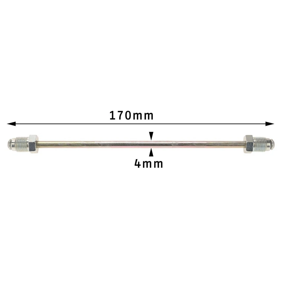 Linha de freio dianteiro 71–79 VW Bus 170mm - 211611736 - Imagem 4 de 4