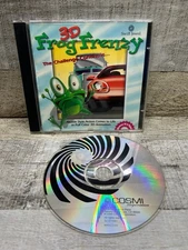 3D Frog Frenzy Challenge Continues PC CD-ROM Vintage game - CLEAN