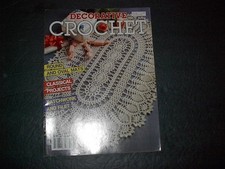 Decorative Crochet Magazine January 1989 Issue  7 with 29 Great Projects