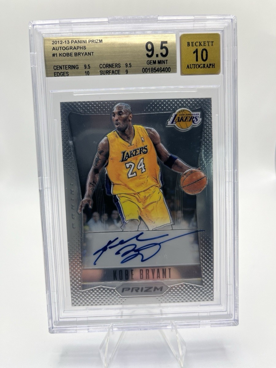 2012-13 Panini Prizm - Autographs Kobe Bryant #1 (AU) for