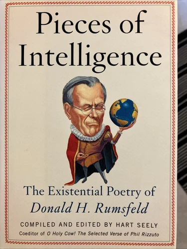 Pieces of Intelligence: The Existential Poetry: D. Rumsfeld Book New - Picture 1 of 2