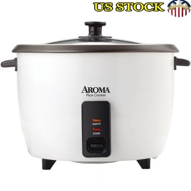 32-Cup Rice Cooker One-Touch Automatic Keep Warm Easy Cleanup Healthy Meals New