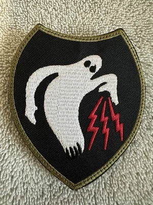 LONEWOLF1852 US ARMY GHOST ARMY 23RD HQ SPECIAL TROOPS 3x4 Embroidered Morale Patch Hook Back