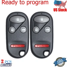 2 New Replacement for 2002 2003 2004 Honda CR-V Keyless Entry Remote Car Key Fob