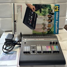 Videonics Video Equalizer VE-1 Processor Colorizer Audio Mixer VHS Hi8 Editor