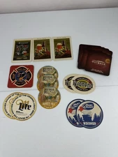 Reversible Lot of 20 Assorted Beer coasters
