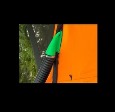 Diesel Heater 75mm Duct Nozzle for Tent Door Zip