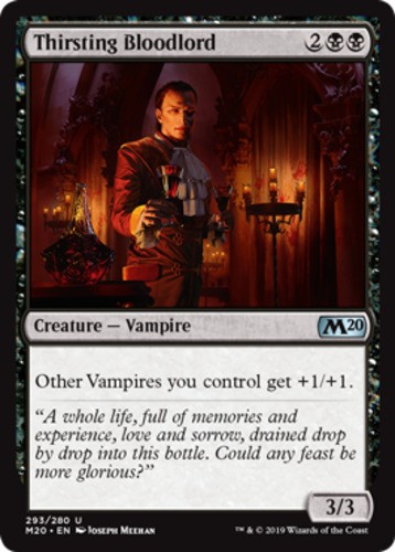 Thirsting Bloodlord - Planeswalker Deck Exclusive NM, English MTG Core Set 2020 - Picture 1 of 1