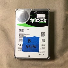 Seagate Exos X10 10TB Enterprise HDD - NIST WIPED B Grade