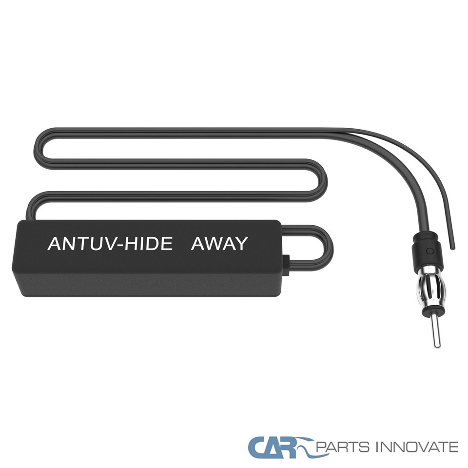 Electronic Stereo Radio AM FM Hidden Amplified Antenna Kit 12V Car ...