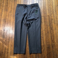 Lauren Ralph Lauren The Total Comfort Trouser Wool Dress Pants 38x30 Grey NWT