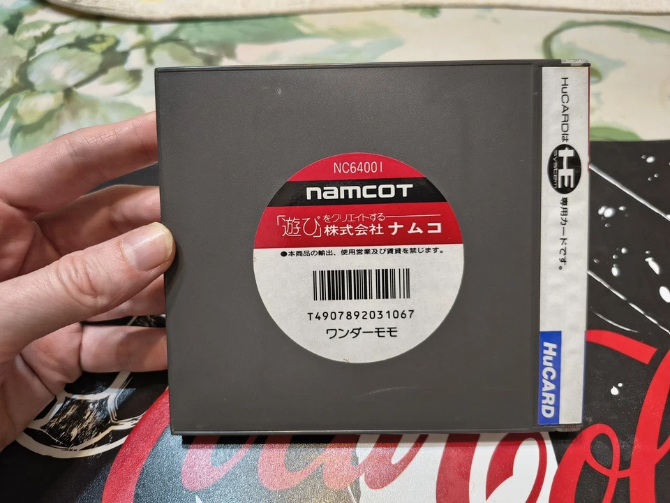 Wonder Momo PC Engine Namcot Hu Card Jap - Immagine 2 di 4